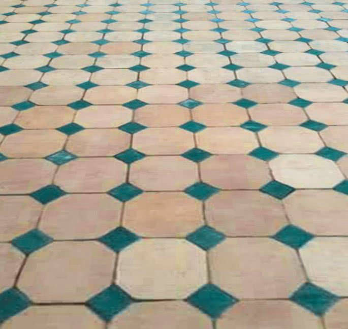 Zellige para exteriores. suelos tradicionales